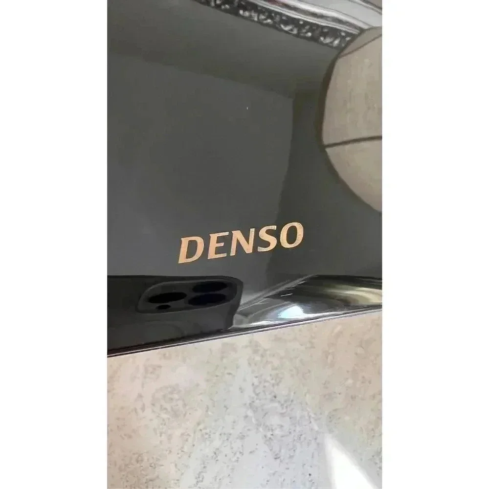 Denso Black Gold Floral Print Hinged Double Wall Bifold Folding Picture Frame ne